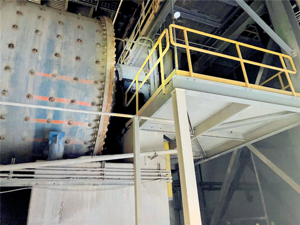 Used Svedala 15' W X 29' L Ball Mill With 3750 Hp Motor)
